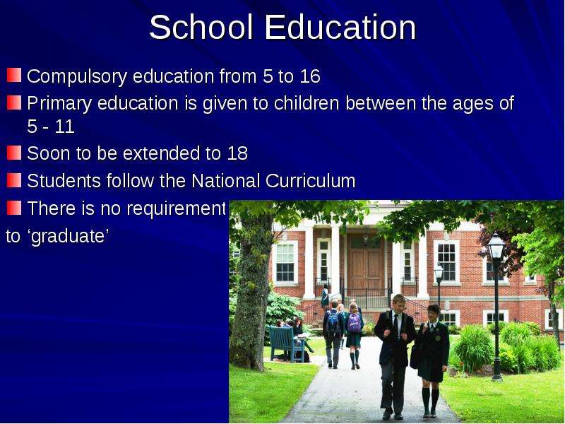 Compulsory secondary education