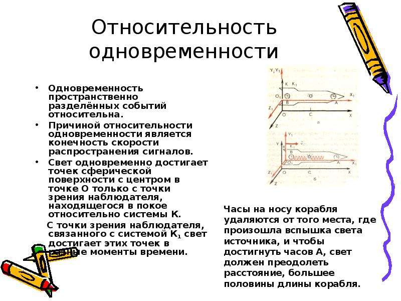 Теория относительности какая картина мира