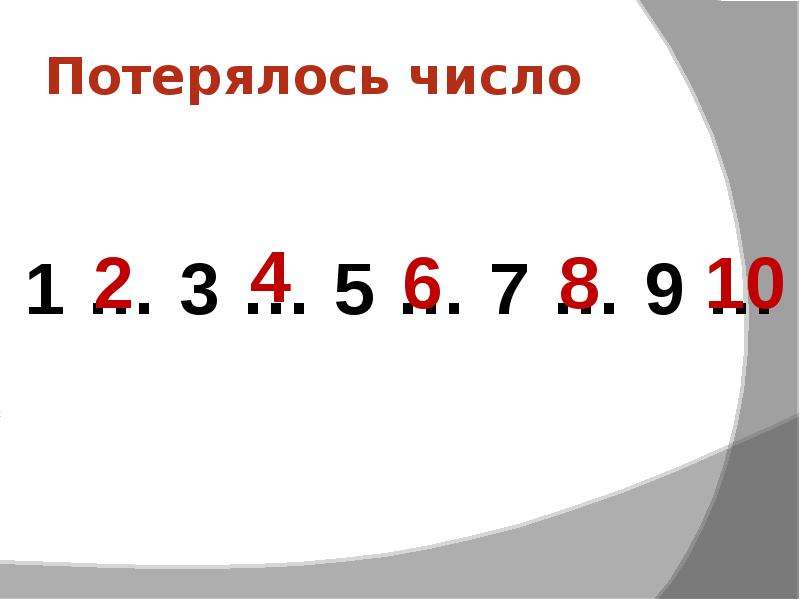 Натуральный ряд чисел 1 класс презентация