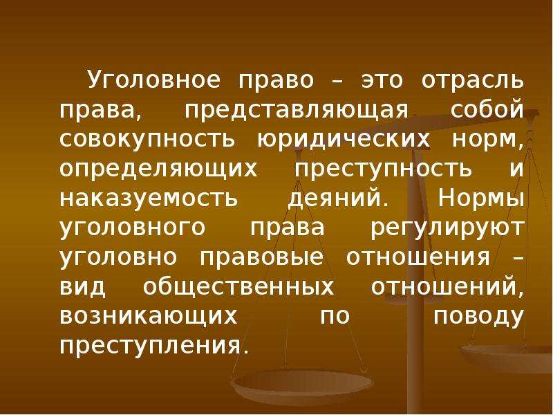 Наказуемость. Нормы уголовного права. Нормы уголовноготправа. Наказуемость деяния. Уголовное право как отрасль права.