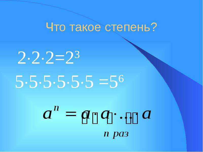 Что такое степень. Степень. Степени 2. Слайд степень. Степени 6 класс.