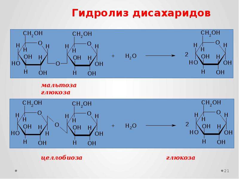 Схема образования целлобиозы