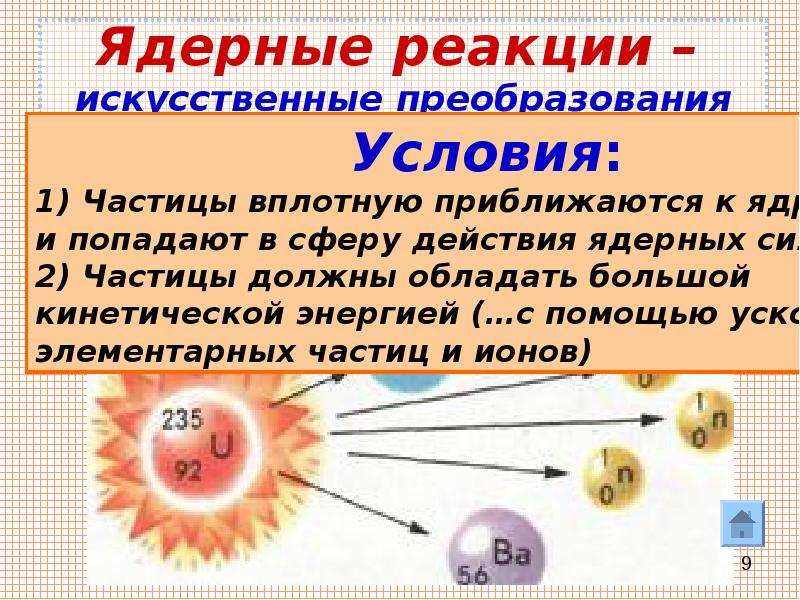 Ядерные реакции презентация 11