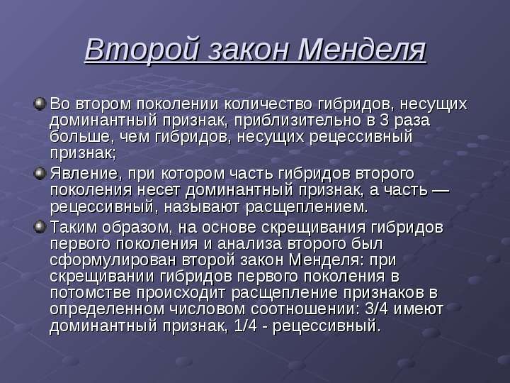 Презентация на тему:  1 и 2 закон Менделя   Порхун Александры  Группа 306 Сд  2013 год, слайд №13