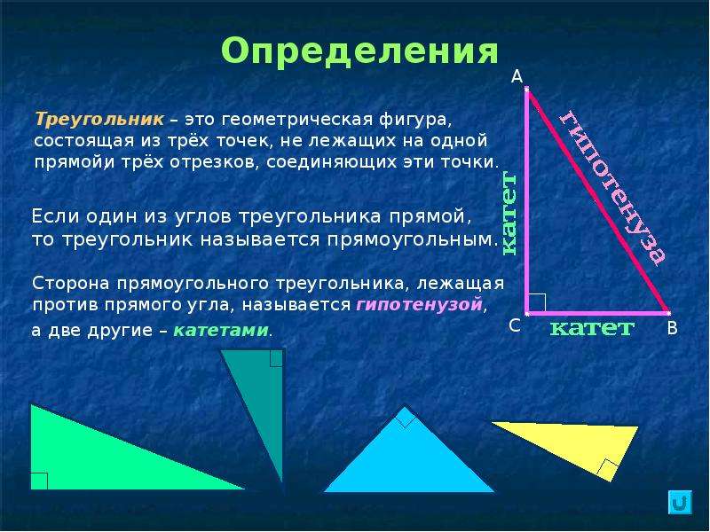 Презентация на тему треугольник 7 класс