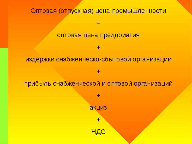 Отпуск цен. Оптовая Отпускная цена. Оптовая Отпускная цена предприятия. Оптовая (Отпускная) цена организации – это. Отпускная цена промышленности.