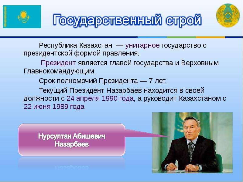 Республика казахстан является. Форма правления Казахстана. Казахстан форма государства. Политическое устройство Казахстана. Республика Казахстан форма правления.