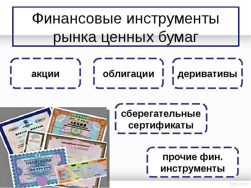 Ценные бумаги финансовая грамотность 9 класс