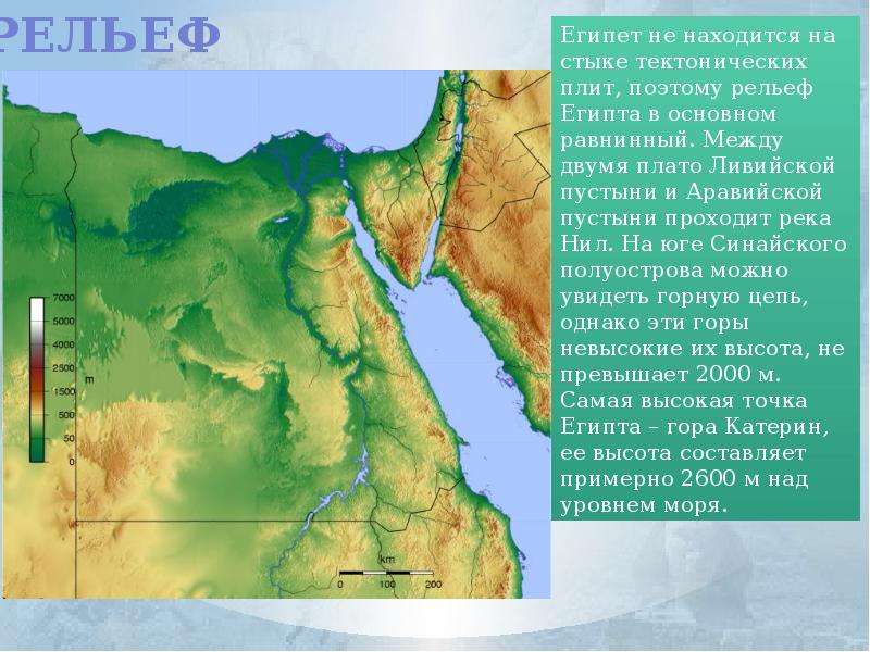 Презентация по географии про египет