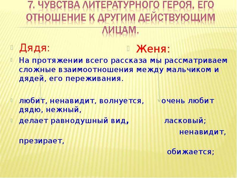 План цифры бунин