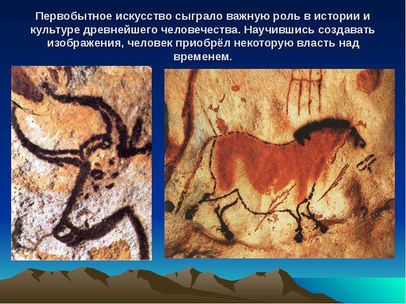 Первобытное искусство презентация