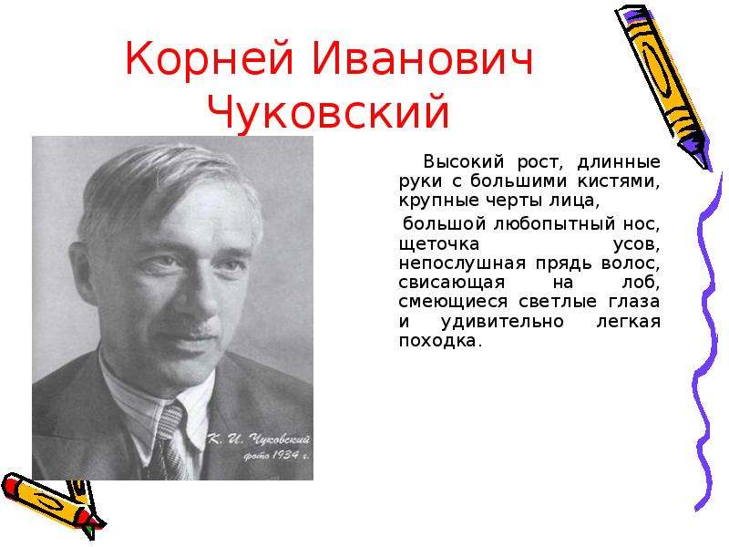 Корней иванович чуковский 2 класс презентация школа россии