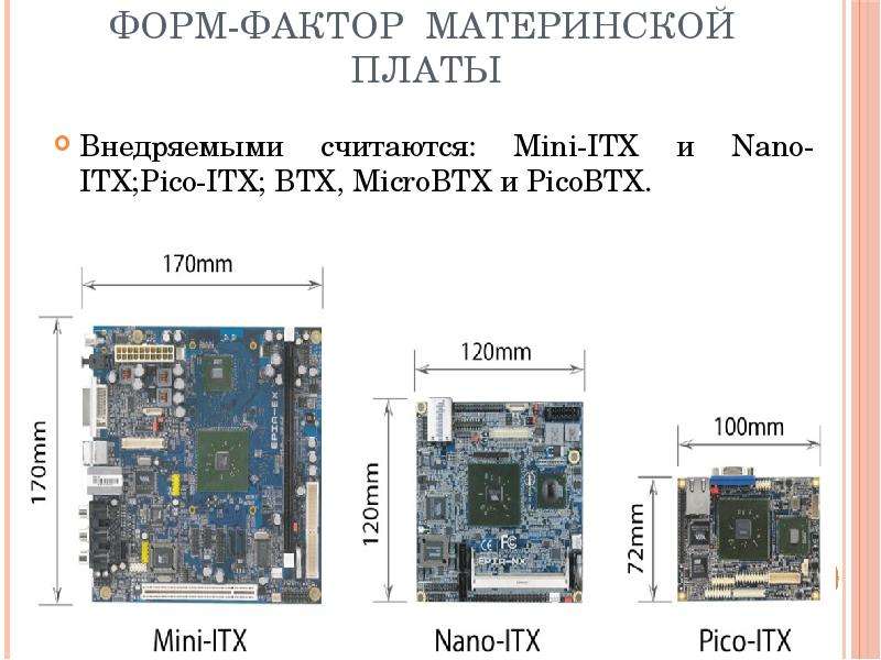 Форм фактор материнской. Форм-фактор ATX материнской платы таблица. Форм-фактор материнской платы Размеры. Форм факторы материнская плата Размеры. Размерность материнских плат.