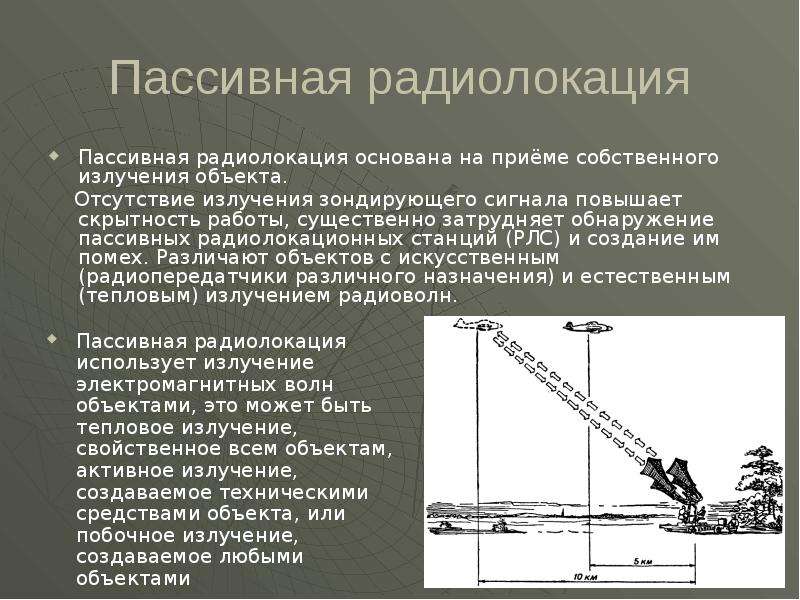 Пассивная работа это. Пассивная радиолокация схема. Активная и пассивная радиолокация. Схема работы пассивной РЛС. Пассивная радиолокация методы обнаружения.