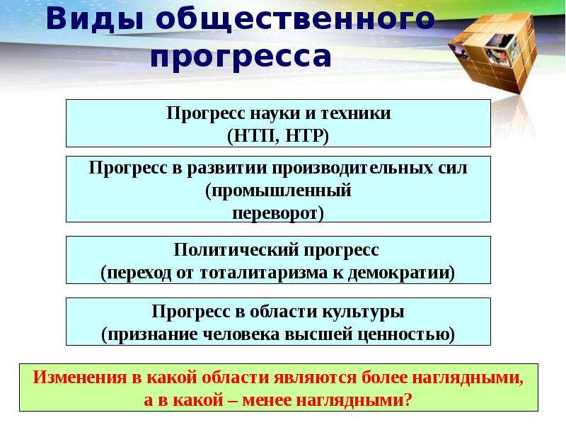 Общественное развитие презентация