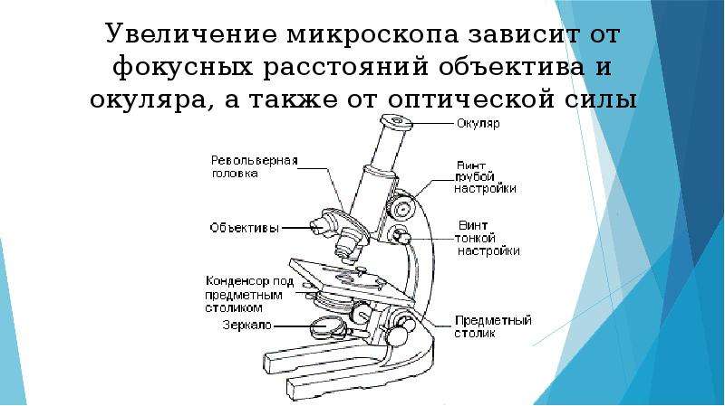 Презентация микроскоп физика