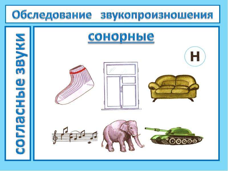 Диагностика звукопроизношения у дошкольников в картинках