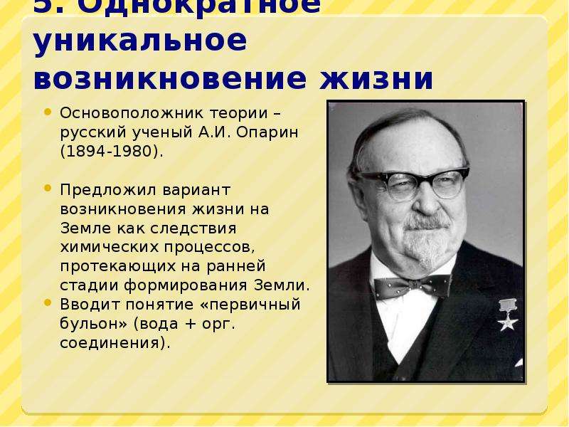 18 пример какой гипотезы о возникновении жизни указан на картинке в чем сущность данной гипотеза