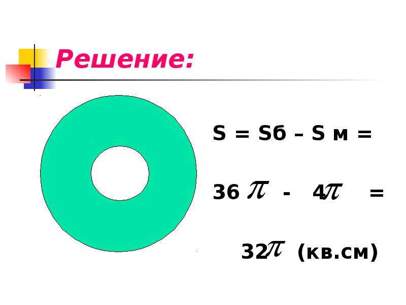 Длина o. Площадь круга с отверстием. Квадратный метр окружности. Длина окружности и площадь круга презентация. Как найти площадь круга в квадратных метрах.