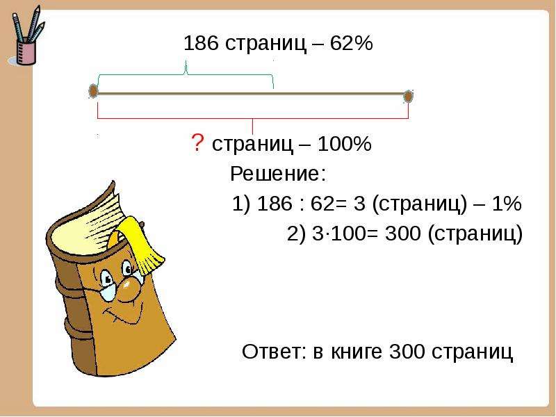 В книге 120 страниц рисунки занимают 35 процентов книги сколько страниц