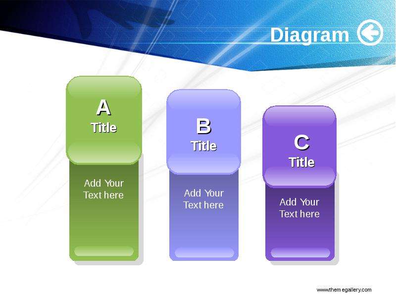 Add template. Diagram для презентация. Презентация status 7.0.