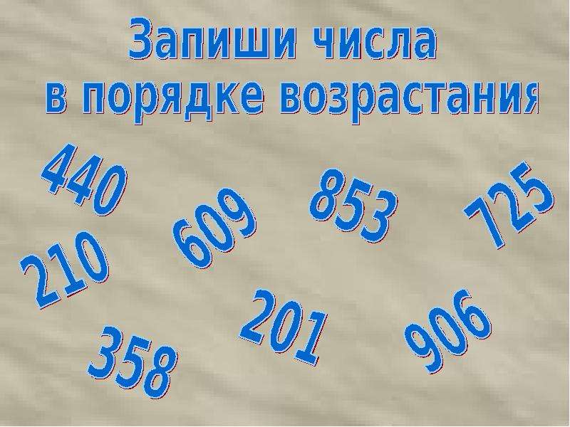 Запись трехзначных чисел 3 класс школа россии презентация