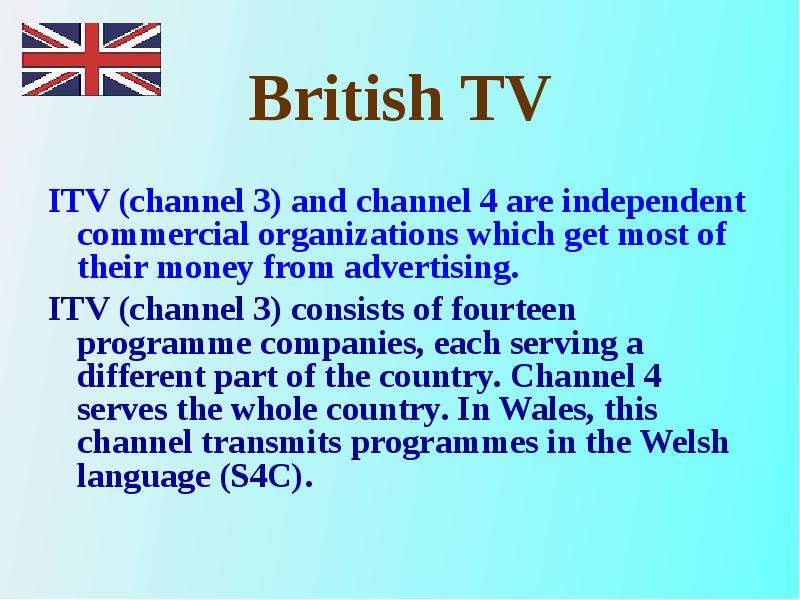 Channel britain. British channel.