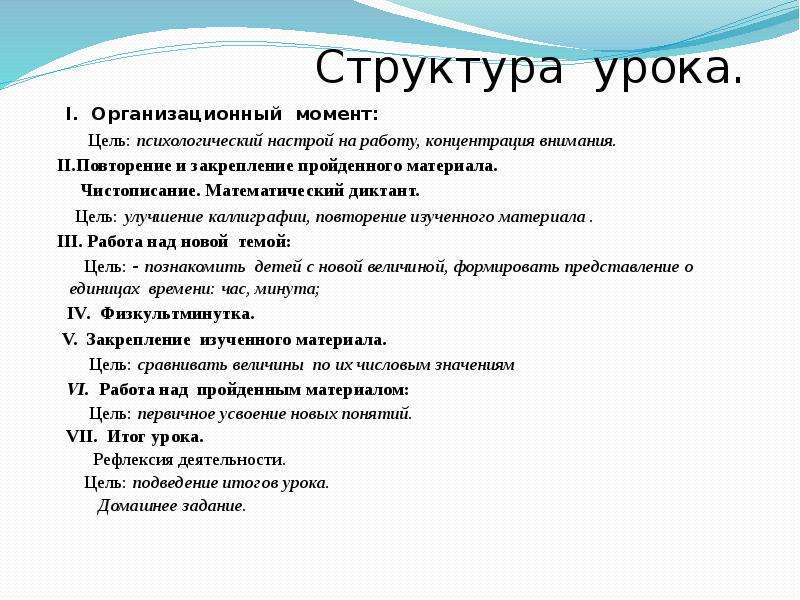 Урок закрепления знаний. Структура урока повторения. Структура урока математики в 1 классе по ФГОС. Урок закрепления. Структура урока закрепления.