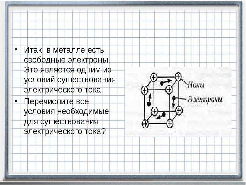 Какой эксперимент подтвердил существование в металлах свободных электронов нарисуйте схему