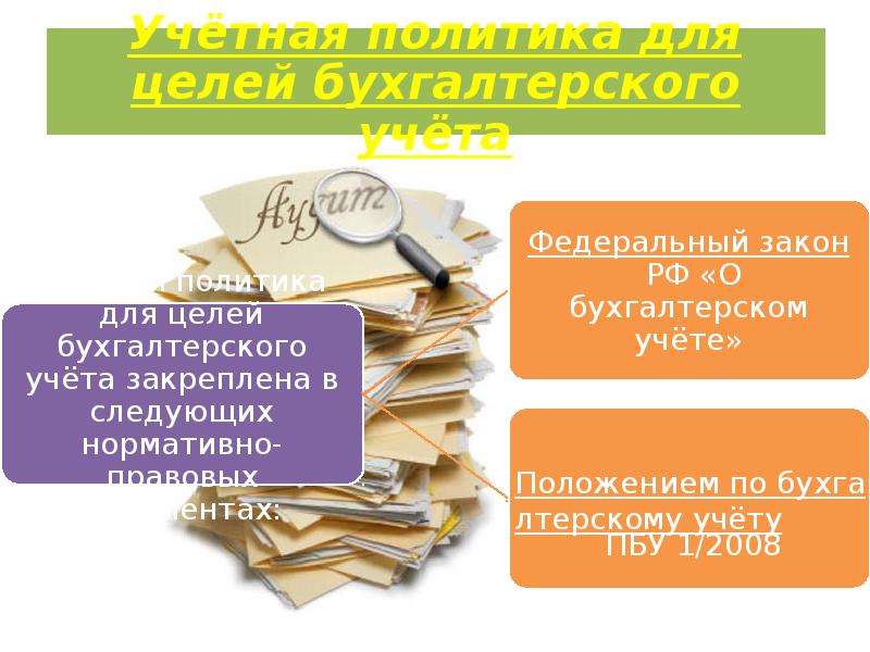 Учетная политика презентация