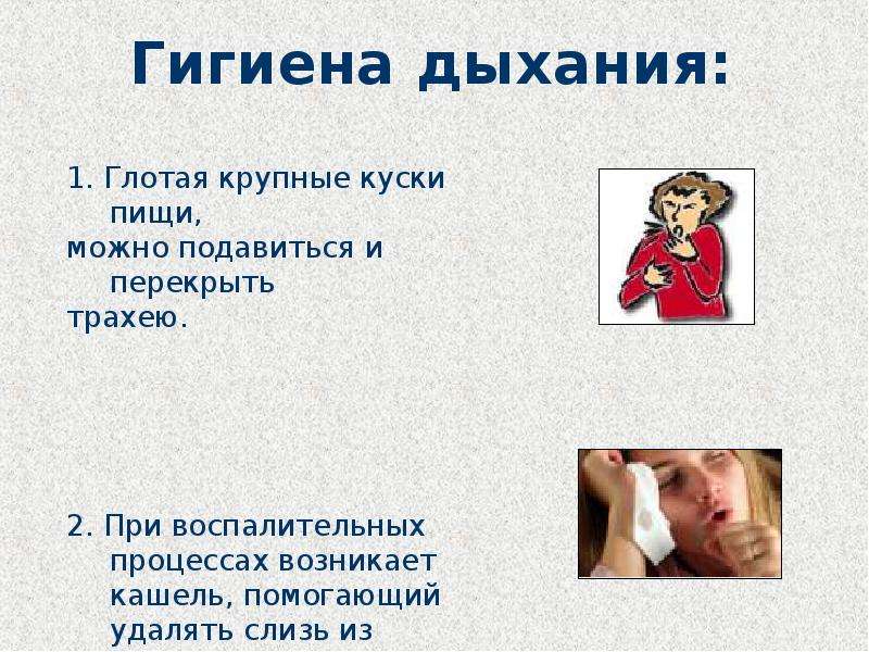 Гигиена дыхания презентация