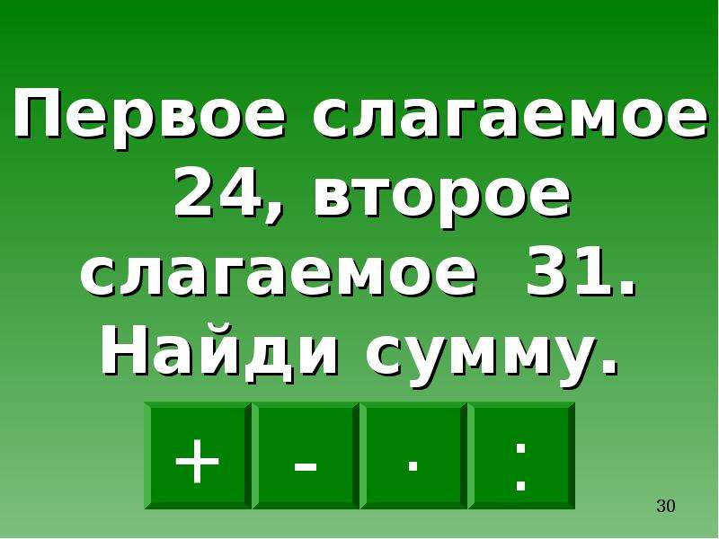 Математика выбора. Выбор математического действия.