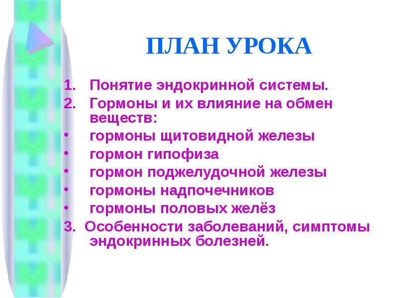 Понятие урока