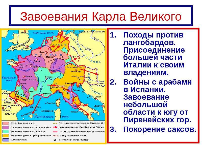 Возникновение и распад империи карла великого картинки