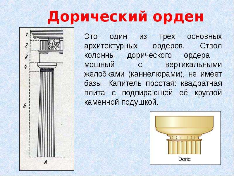 Дорический ордер в архитектуре. Капитель в греко дорическом ордере. Дорический ордер в архитектуре кратко. Дорический ордер архаика. Основные черты дорического ордера.