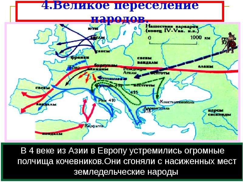 Великое переселение народов картинки