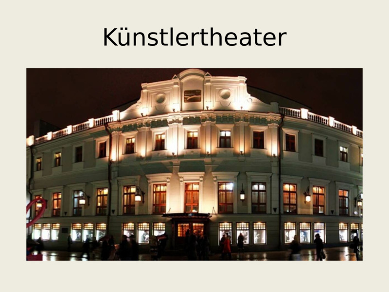 Das Theater, слайд №5