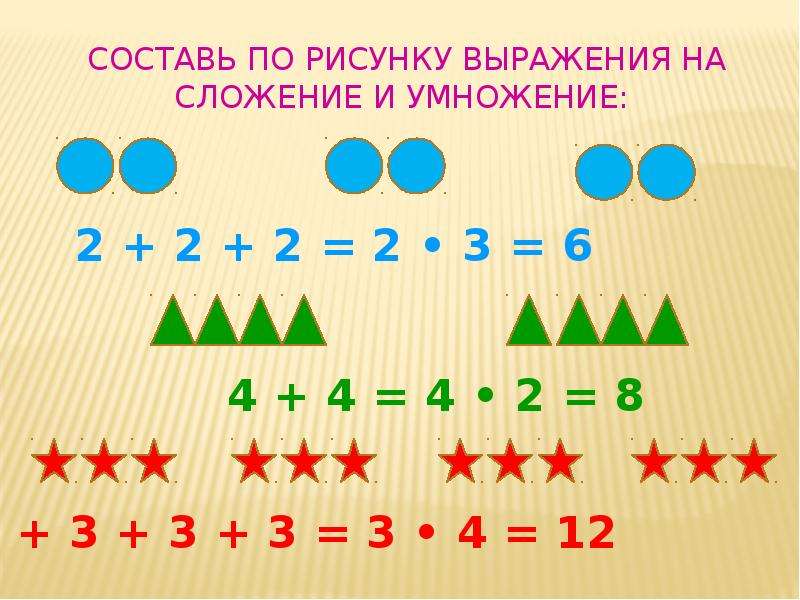 Схематический рисунок на деление 2 класс на 2