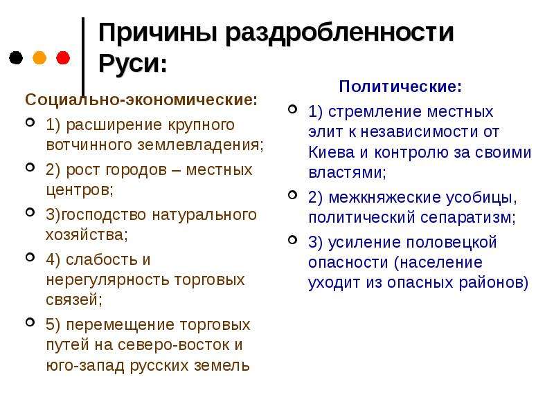 Политическая раздробленность xii xiii вв имела негативные последствия для развития русских земель