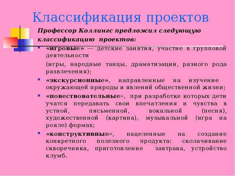 Коллингс е опыт работы американской школы по методу проектов м 1926