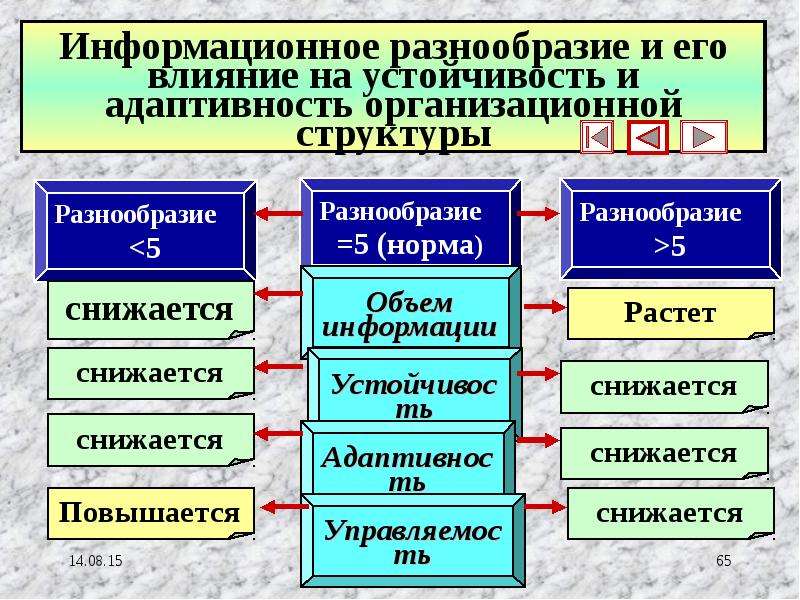 Исследовательская система управления. Нормативное и информационное влияние. Разнообразие информационных моделей. Информативное и нормативное влияние. Причины многообразия информационных систем.