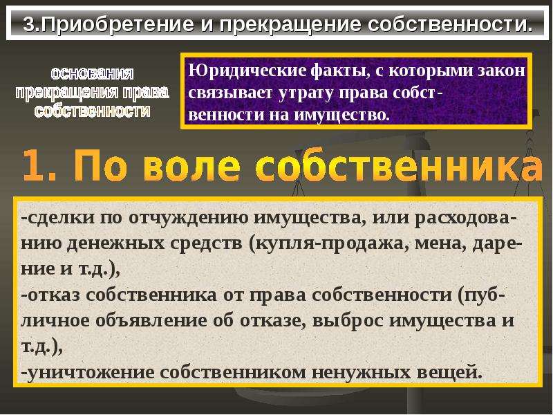 Право собственности презентация 11