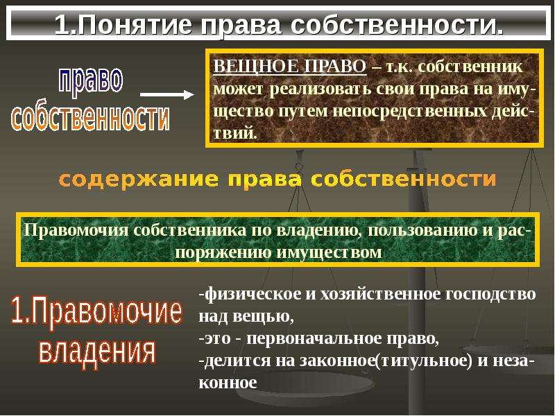 Право собственника правомочия собственника. Понятие права собственности. Понятие правособственности. Собственность и право собственности. Правомочия собственника.. Понятие собственности и другие вещные права.