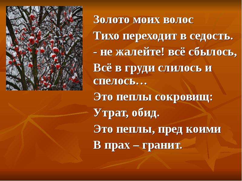 Анализ стихотворения цветаевой бабушке по плану