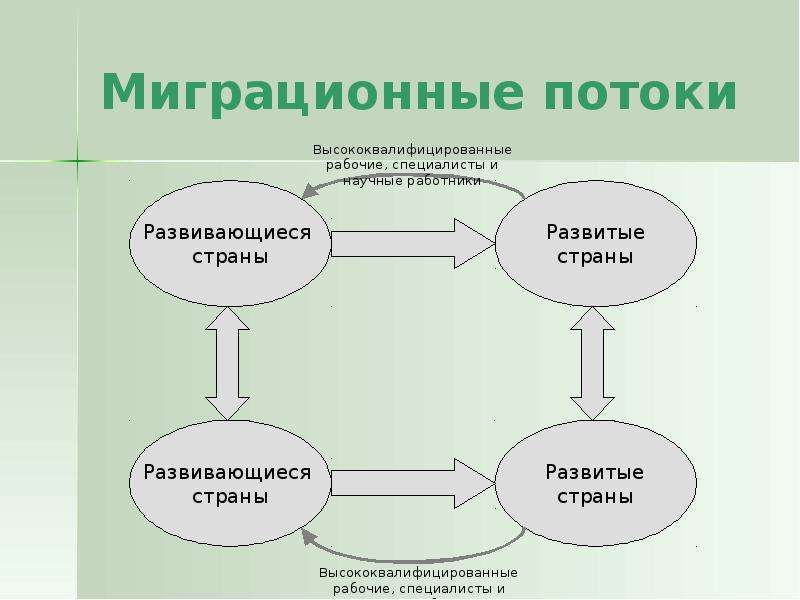 Международная миграция трудовых ресурсов презентация