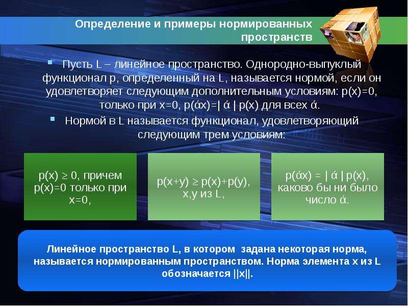 Пространство определение. Нормированные пространства примеры. Линейное нормированное пространство примеры. Норма линейного пространства. Аксиомы нормированного пространства.