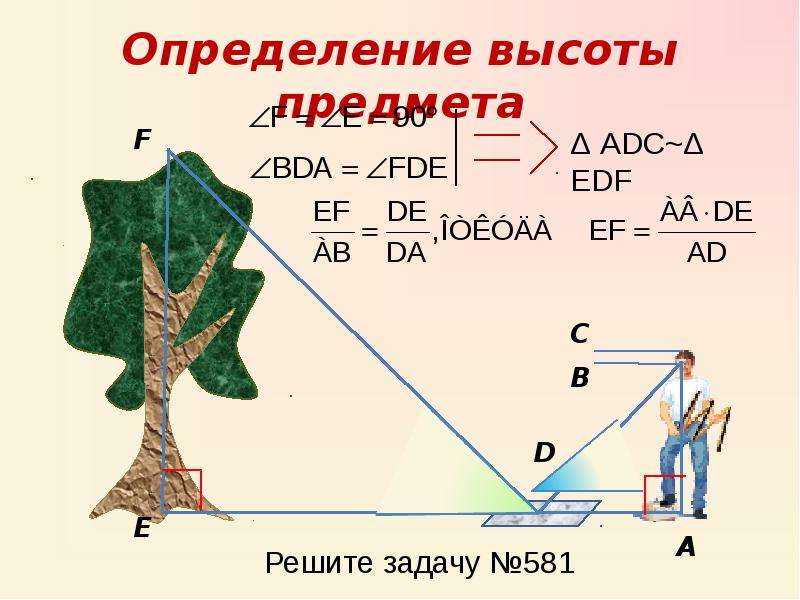 Реши задачу высота. Измерение высоты предмета задача. Практические задачи на подобие треугольников. Высота определение. Задача с решением измерение высоты предмета.