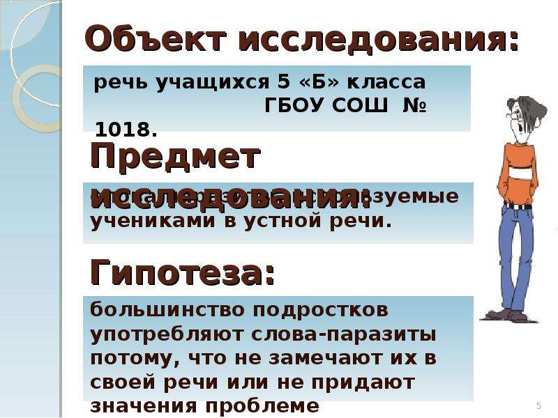 Проект по русскому языку 6 класс на тему слова паразиты