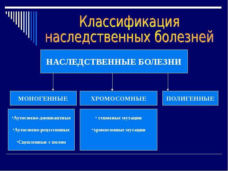 Врожденные и наследственные заболевания проект