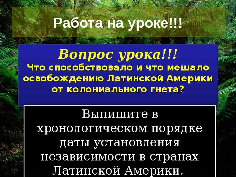 Презентация на тему латинская америка нелегкий груз независимости 9 класс